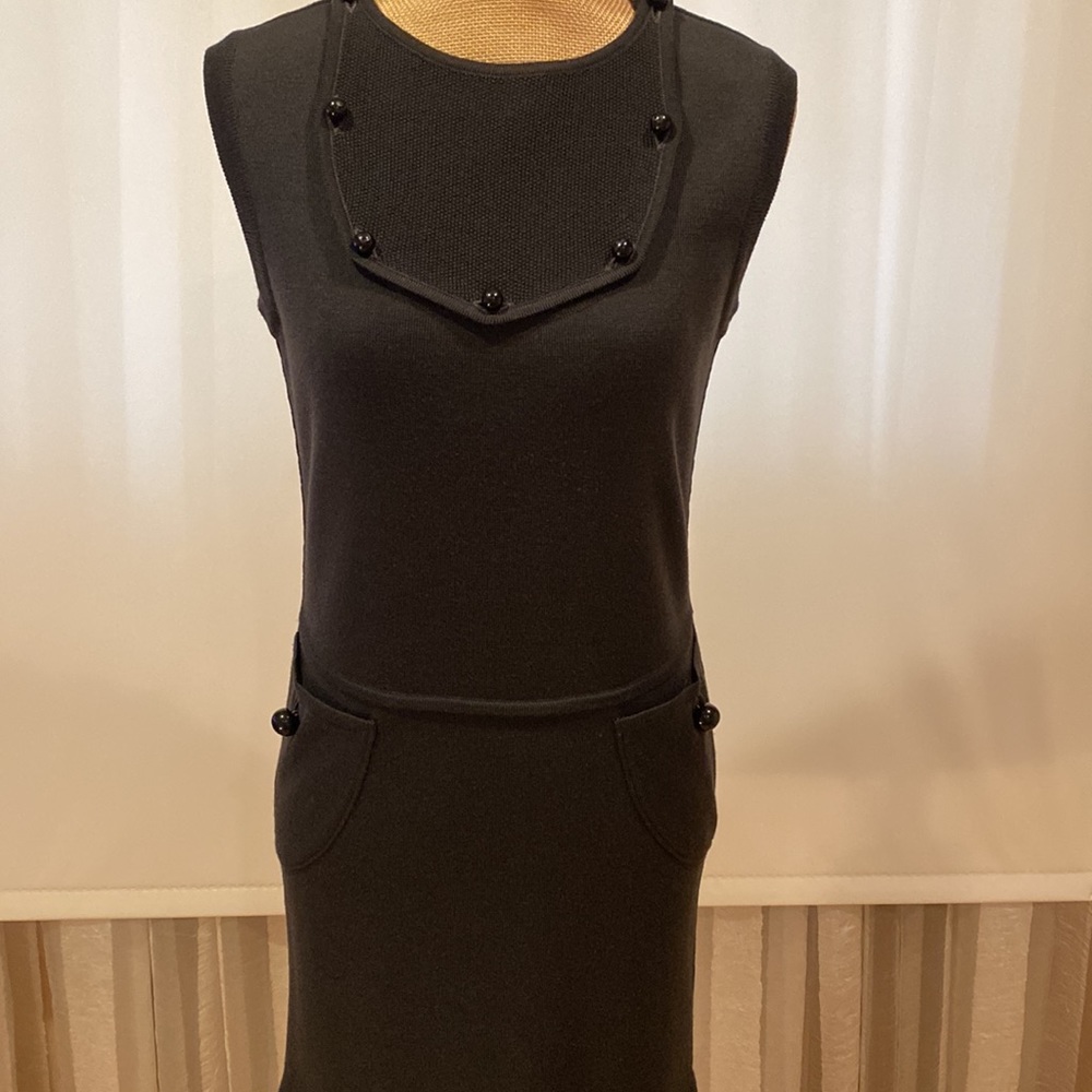 FENDI fabulous wool dress with unique design, size S - Picture 6 of 16